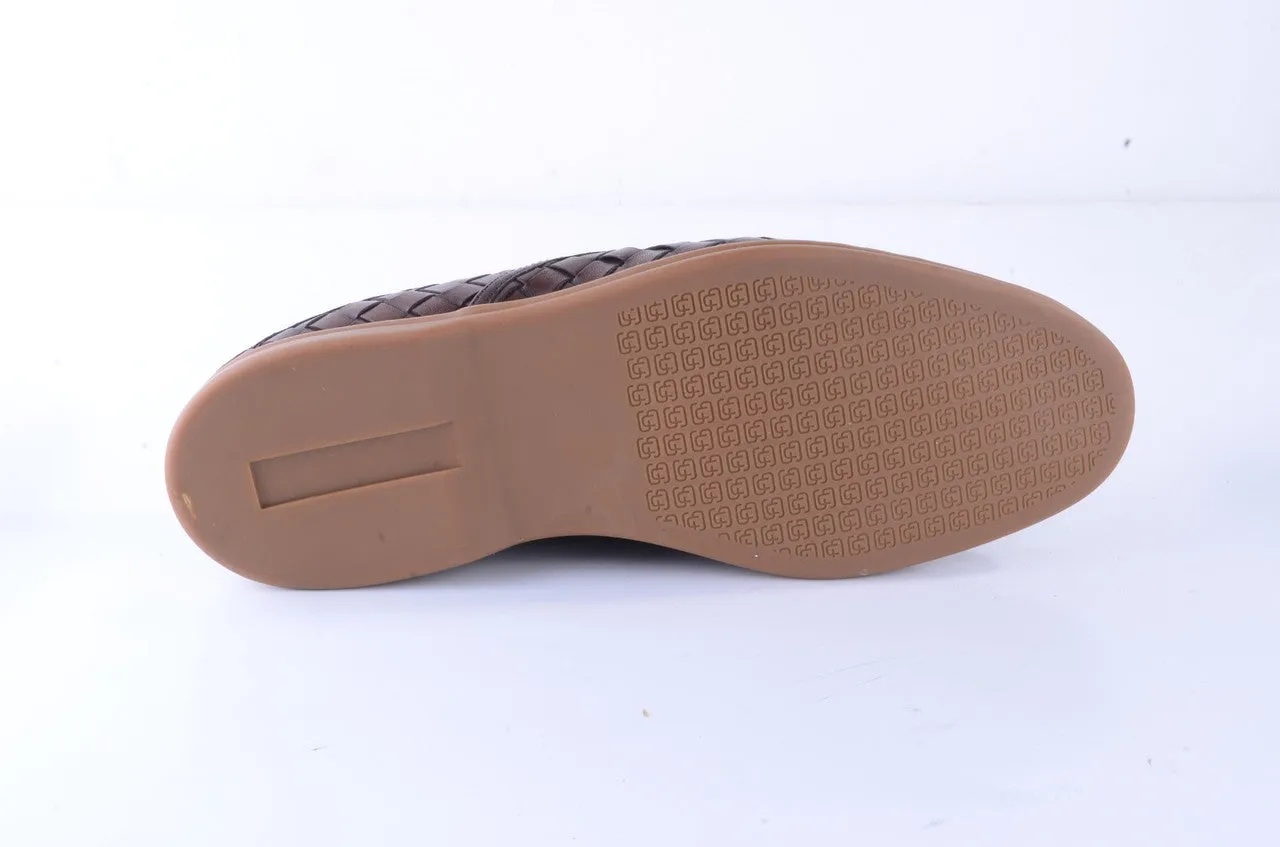 Pelle Line Exclusive 5111 Woven Slide-Brown