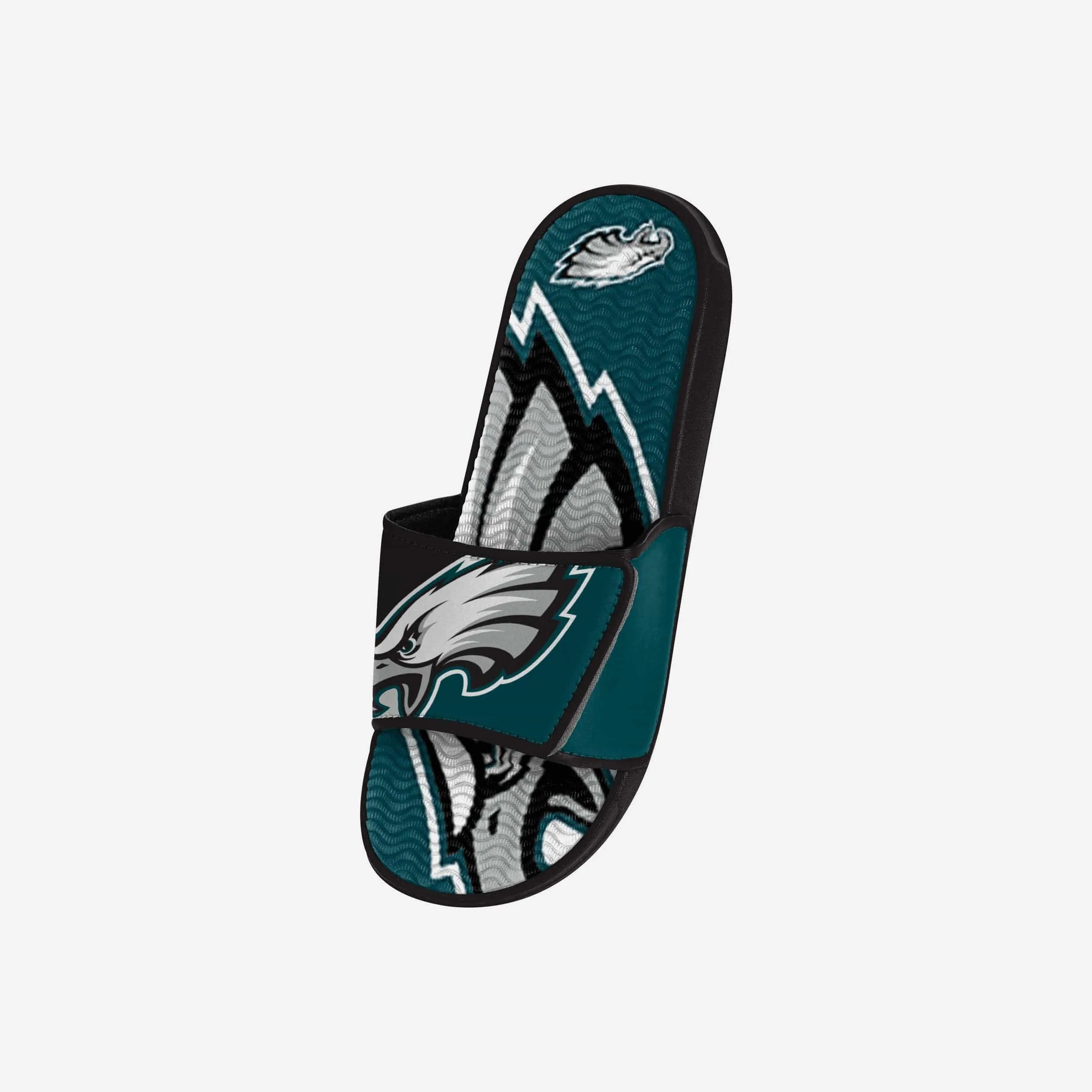 Philadelphia Eagles Youth Colorblock Big Logo Gel Slide