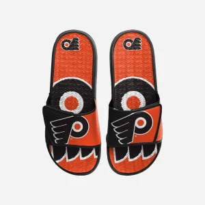 Philadelphia Flyers Colorblock Big Logo Gel Slide