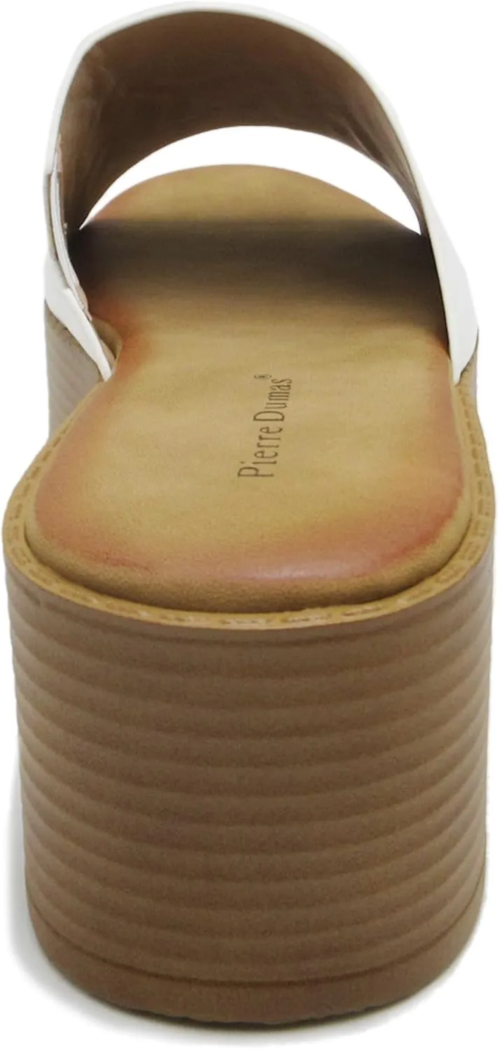 Pierre Dumas Women's Aster-1 Platform Slide Sandals for Women