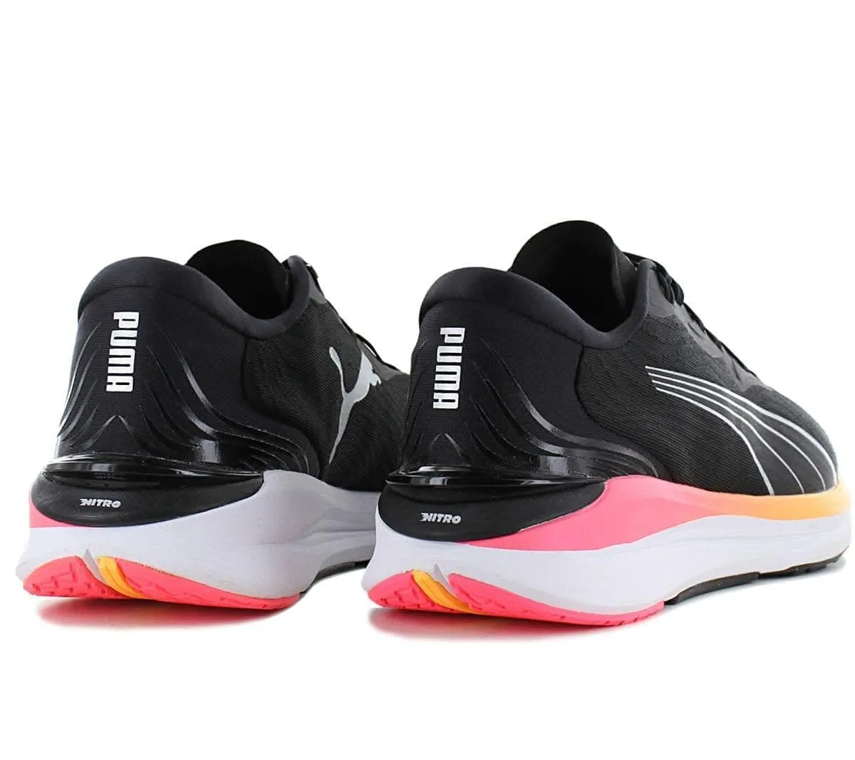 Puma Electrify NITRO 2  - Herren Laufschuhe Schwarz 376814-07