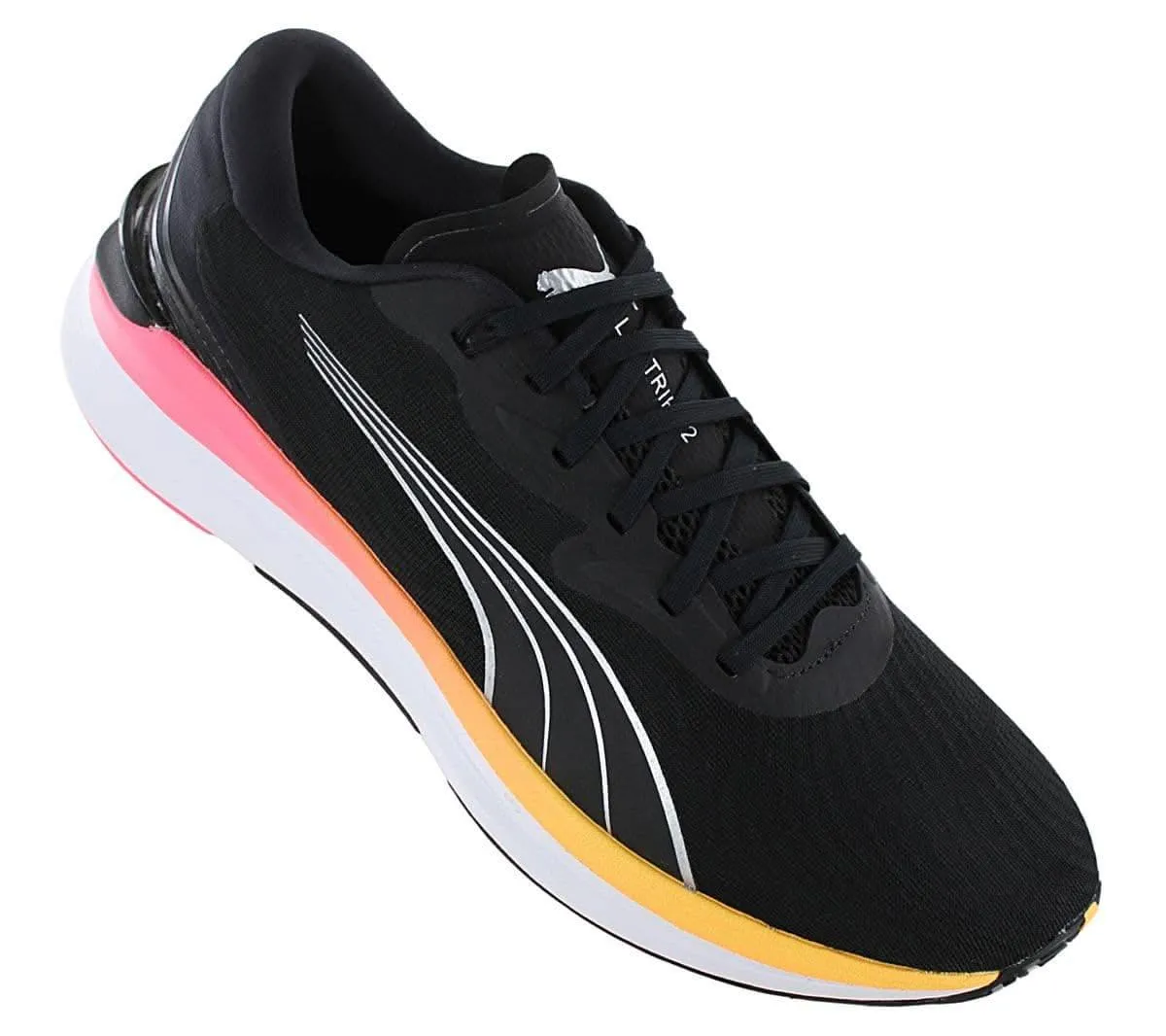 Puma Electrify NITRO 2  - Herren Laufschuhe Schwarz 376814-07