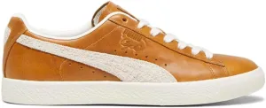 Puma Mens Clyde Paris Lace Up Sneakers Shoes Casual - Brown