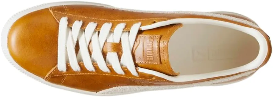 Puma Mens Clyde Paris Lace Up Sneakers Shoes Casual - Brown