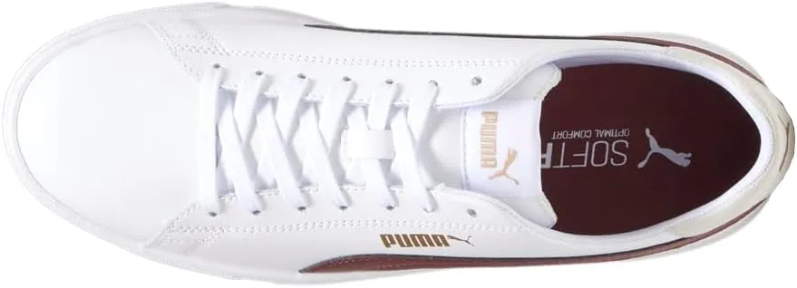 PUMA Mens Serve Pro Lite Lace Up Sneakers Shoes Casual - White