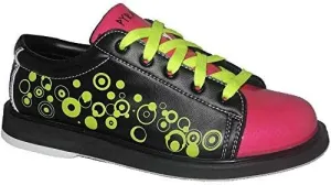 Pyramid Youth Rain Black/Hot Pink/Lime Green Bowling Shoes