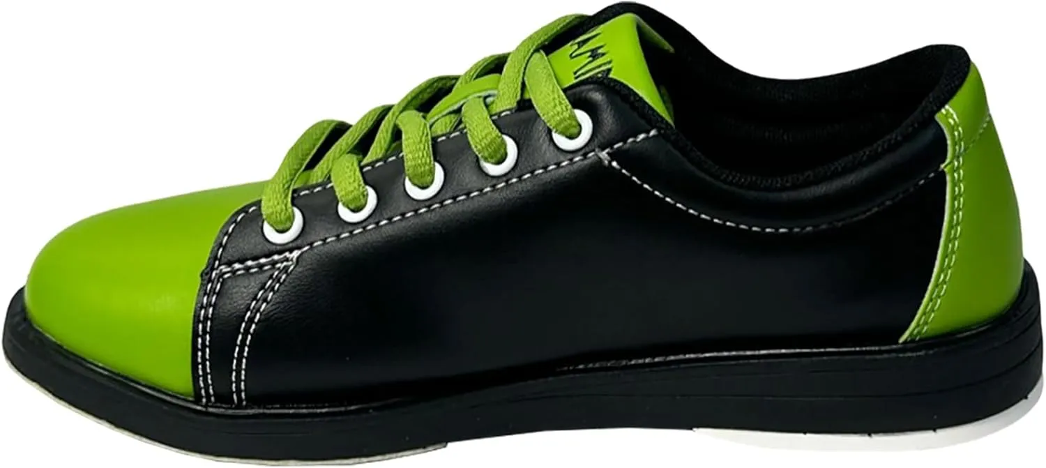 Pyramid Youth Skull Black/Green Bowling Shoes - Universal Slide Soles