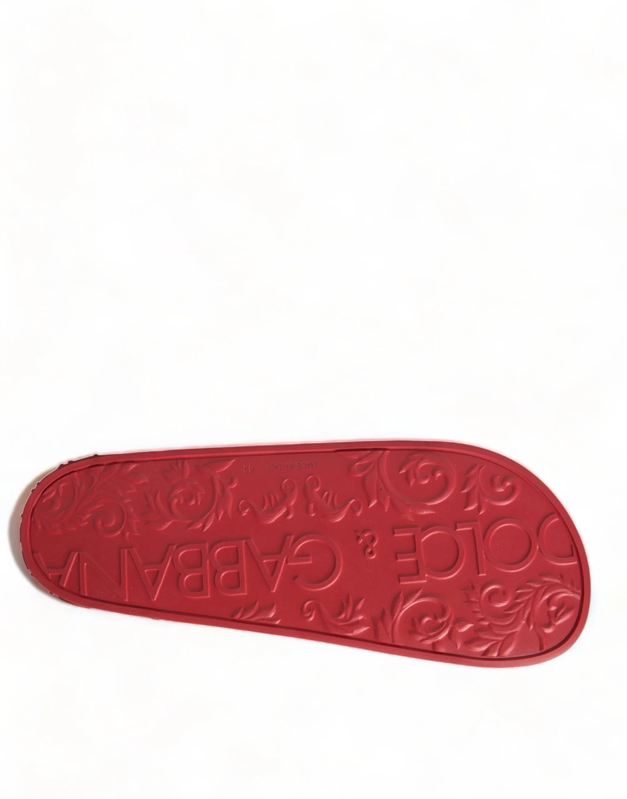 Radiant Red Men's Slide Sandals