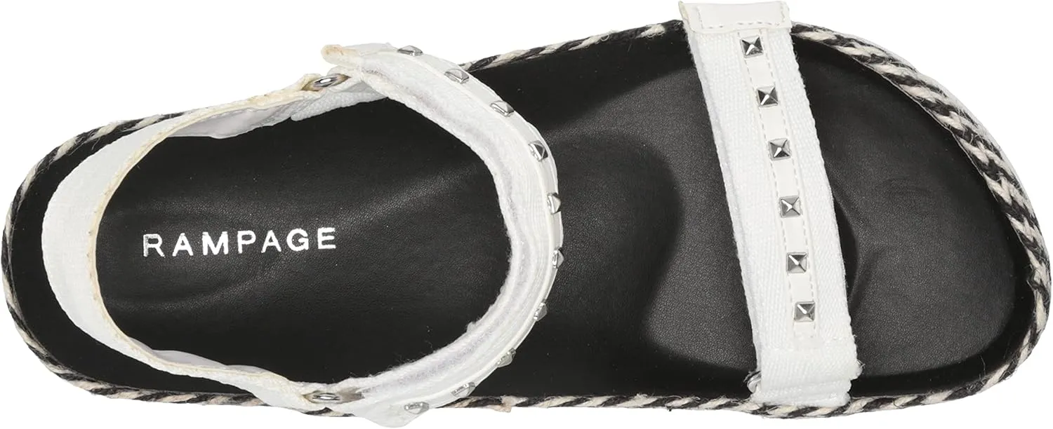 Rampage Women's Two Piece Slide Sandal