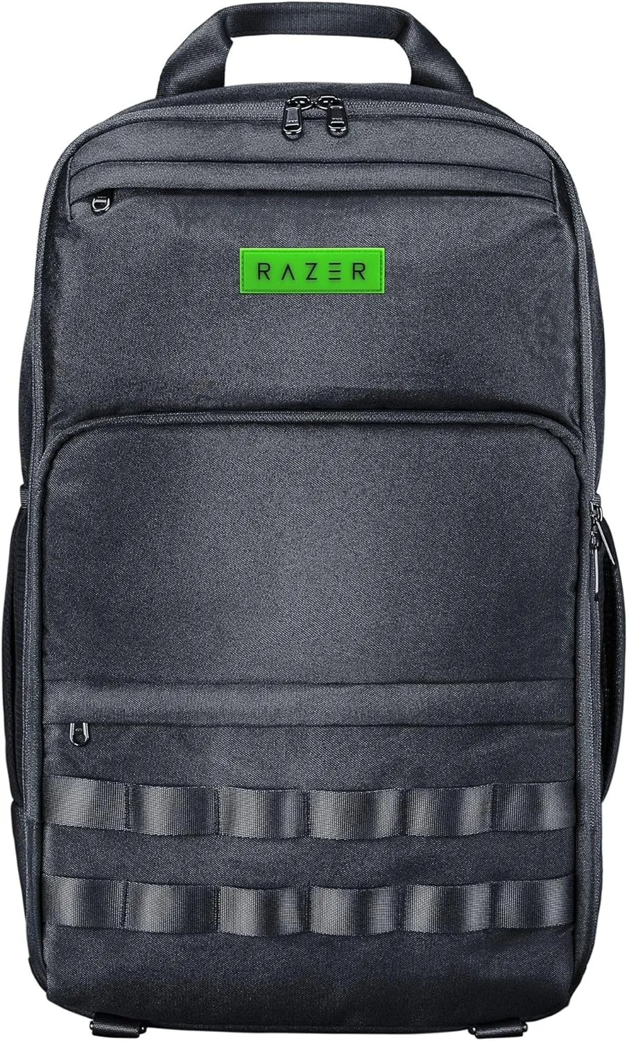 Razer Concourse Pro 18" Backpack: Tear Resistant Bottom - Front Utility Flap for Greater Accessibility - Scratch-Proof Interior - Padded Mesh Weave Straps - Fits Up to 18 inch Laptops - Black