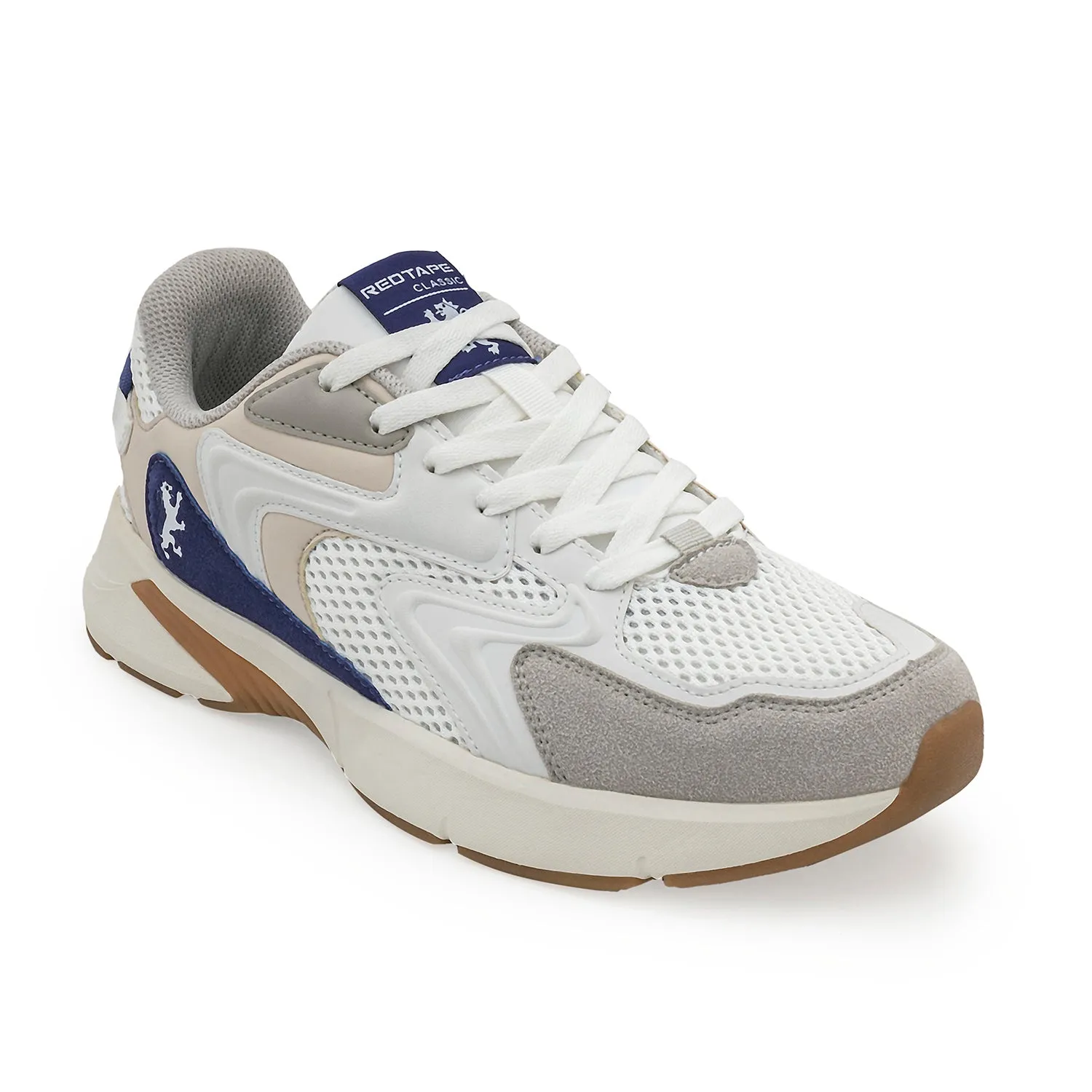 Red Tape Lifestyle Sneaker Shoes for Men | Classic Rounded Toe, Soothing Insole & Impact-Resistant Comfort