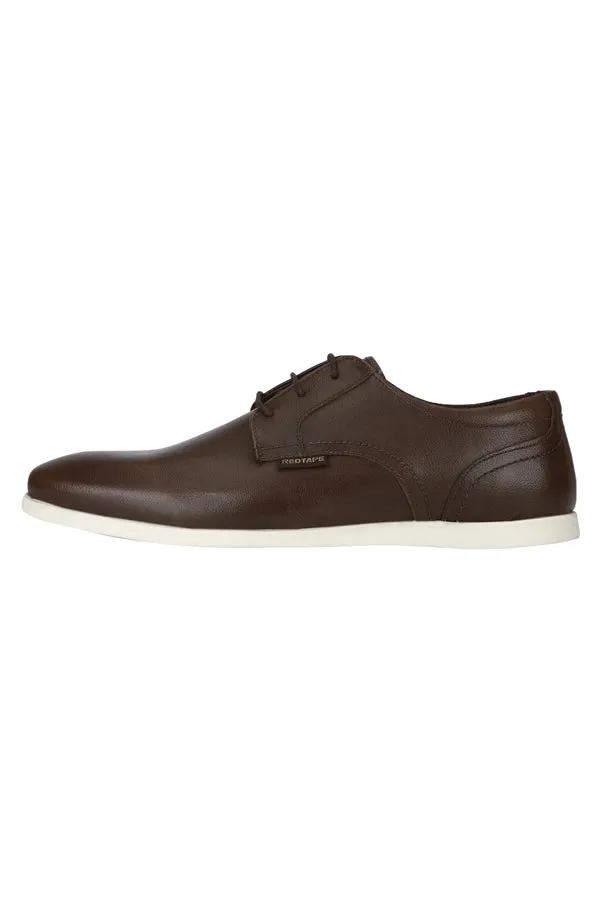 RedTape Men Cocoa Derby Shoes