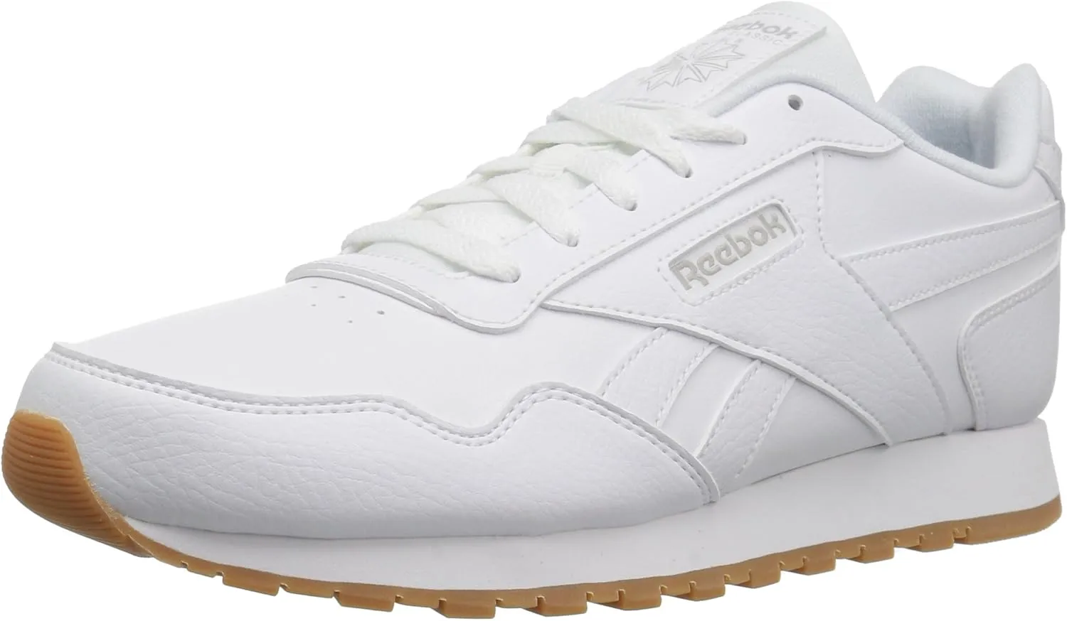 Reebok Women Classic Harman Run Sneaker, White/Gum, 5