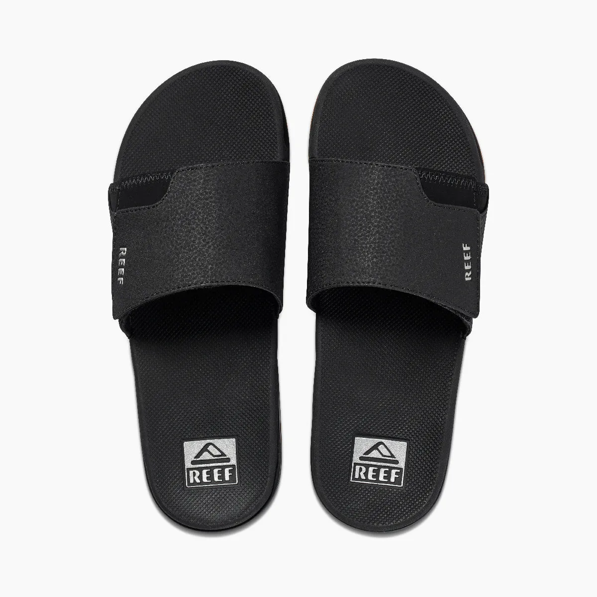 REEF Fanning Slide Sandal-Shadow