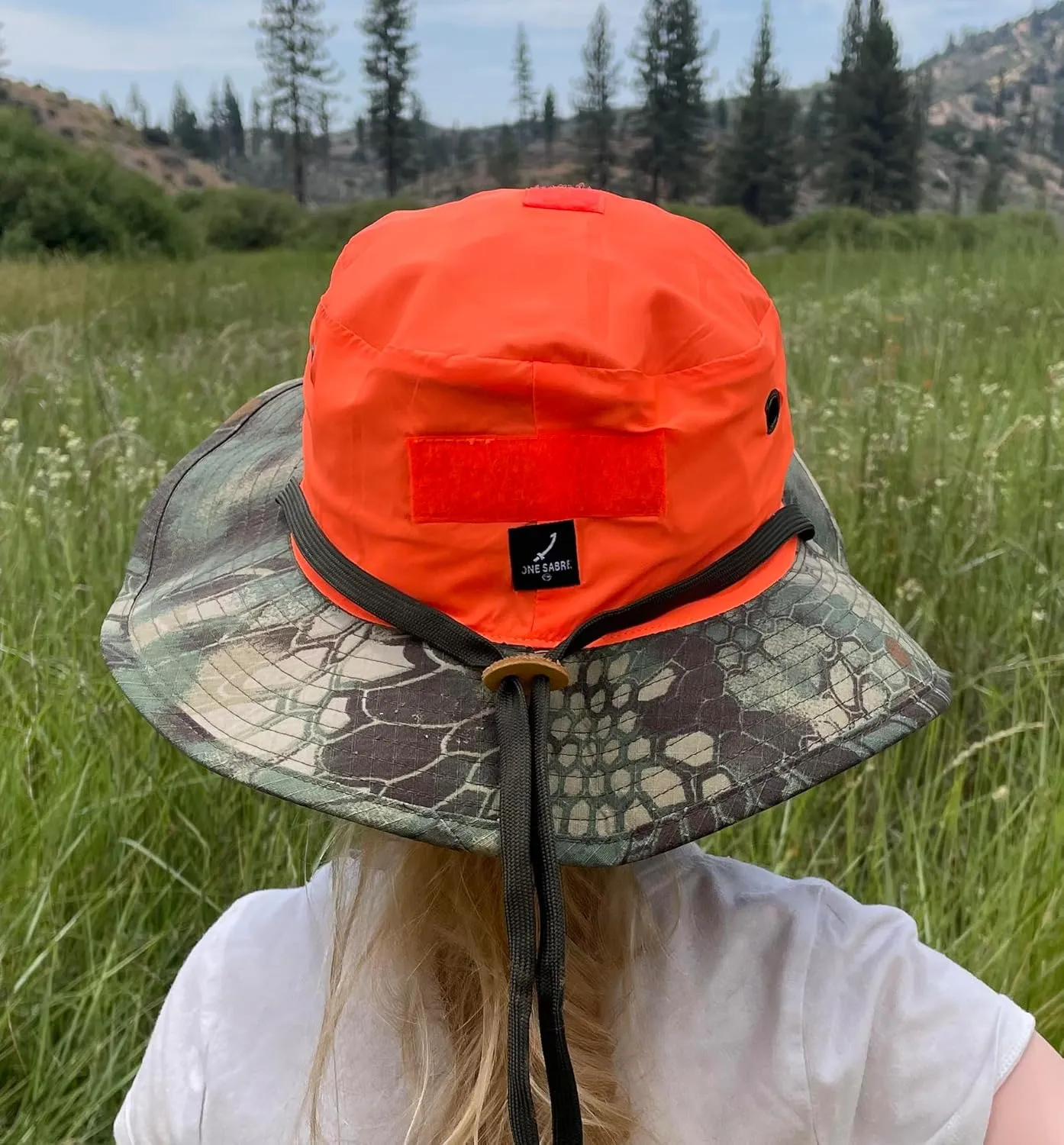 Reversible Blaze Boonie hat- 100% Ripstop - Scouting, Tactical, SAR, Hunting, Hiking, Camping, Fishing, Sun hat