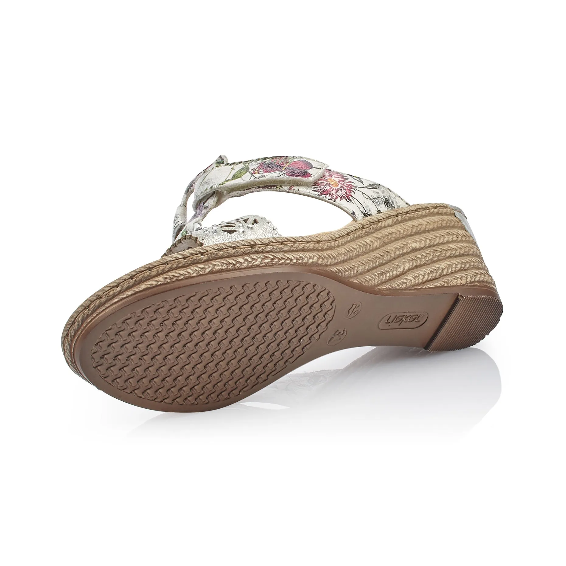 RIEKER LADIES 62427-80 LADIES SLIP ON SANDALS
