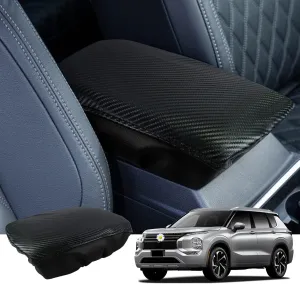 Ruiya Mitsubishi Outlander Armrest Cover for Mitsubishi Outlander Accessories Center Console Cover Armrest Cover Compatible with 2022 2023 2024 2025 Mitsubishi Outlander SE/SEL/SE TECH/SEL Touring