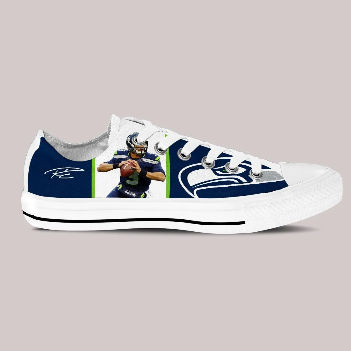 russell wilson mens low cut sneakers cut