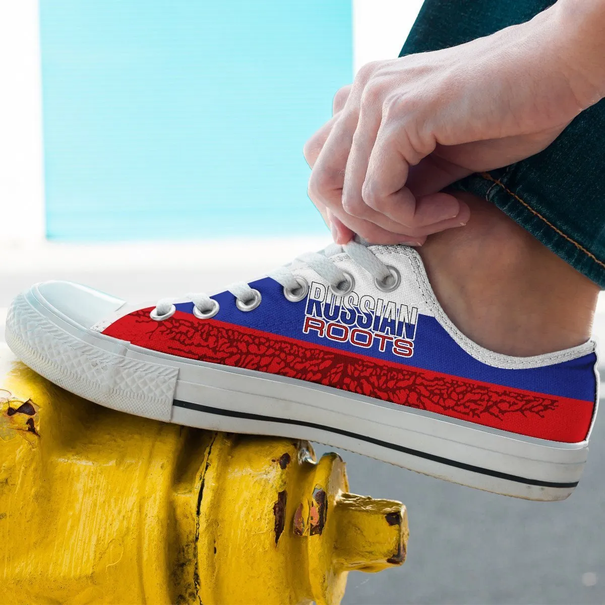 russian roots mens low cut sneakers cut
