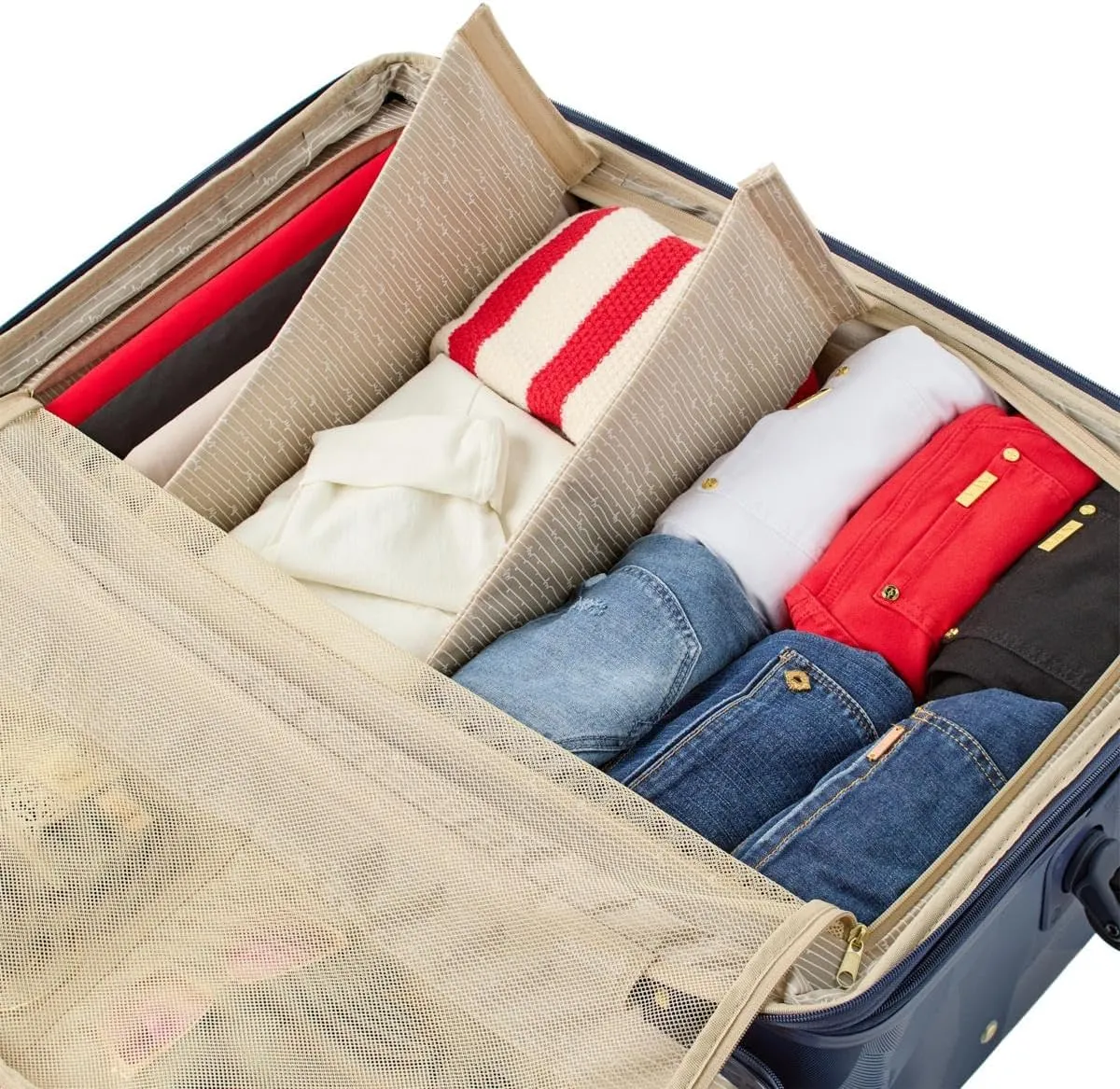 Samantha Brown 30" Trunk Style Case w/Tote (Metallic Blue)