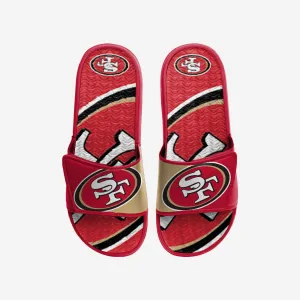 San Francisco 49ers Colorblock Big Logo Gel Slide