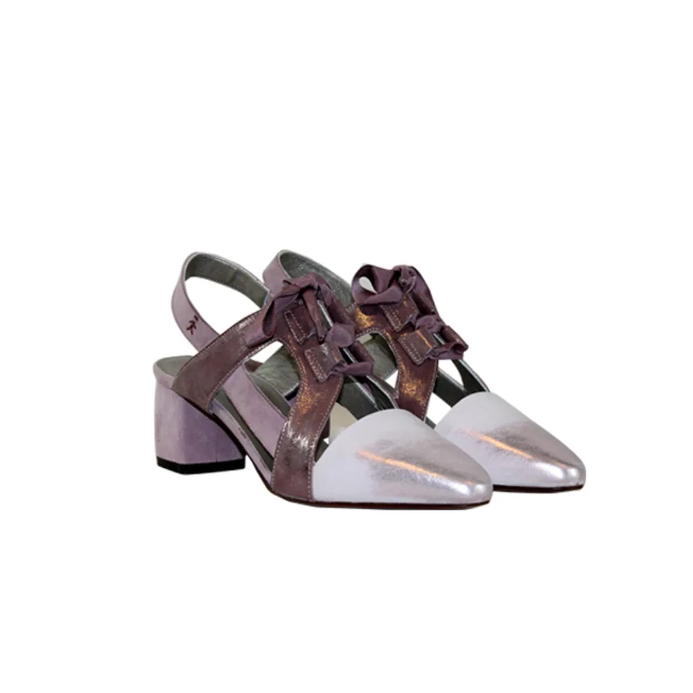 Sandal Slingback Lacci Metal Sport Orchid