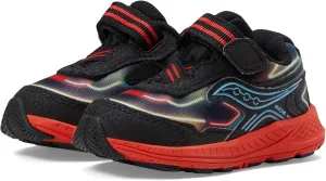 Saucony Ride 10 Jr Sneaker, Black, 8 US Unisex Little Kid