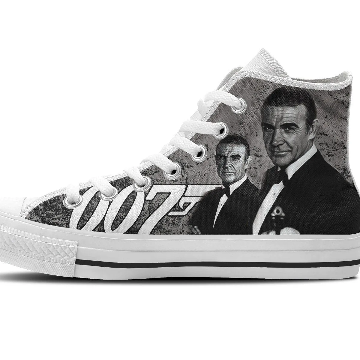 sean connery ladies high top sneakers