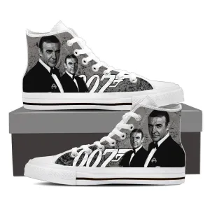 sean connery ladies high top sneakers