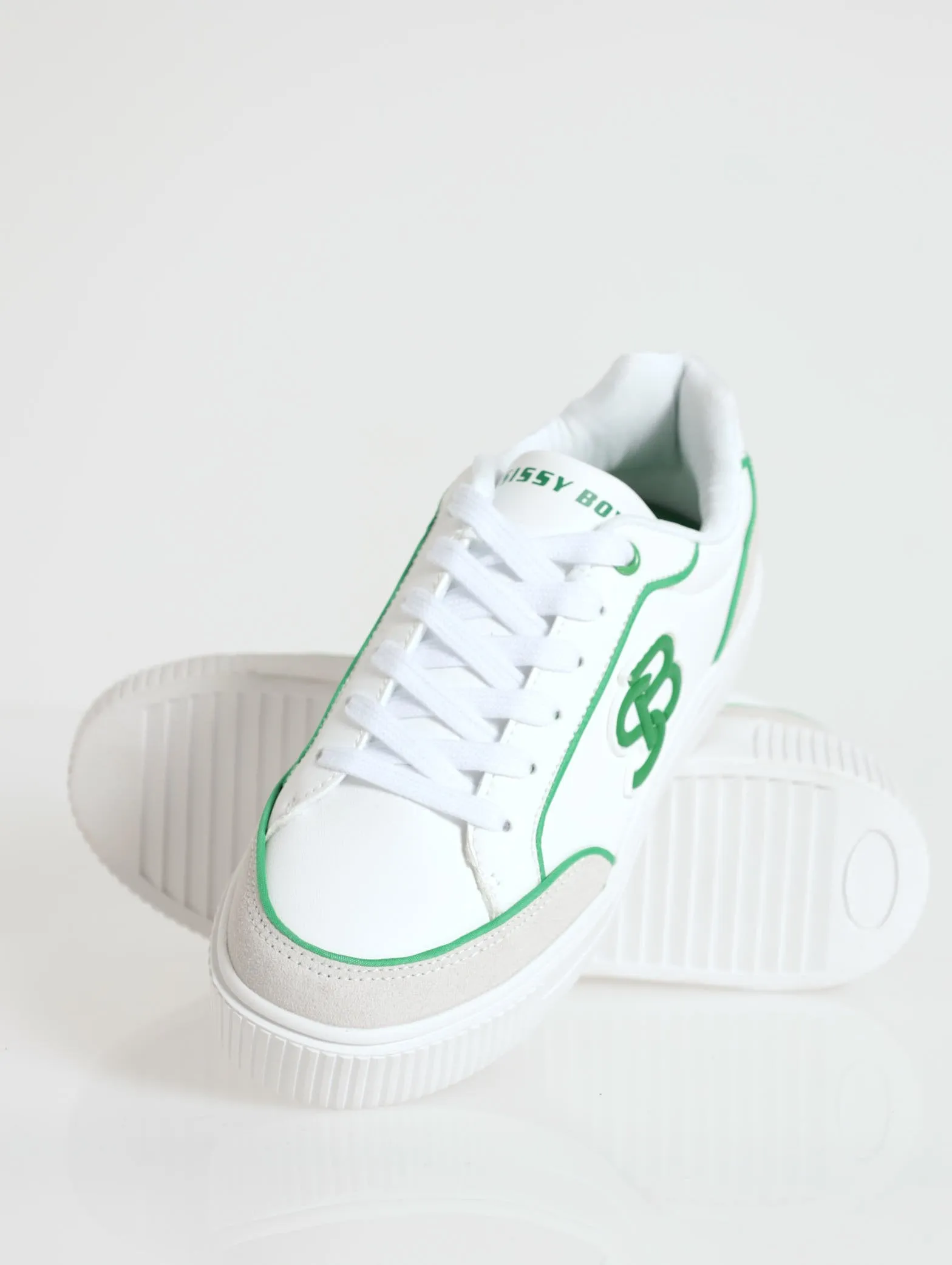 Seasonal Low Cut Sneaker - White/Green