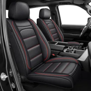 Seat Covers Compatible with Toyota Tundra for 2022-2025(Redline)