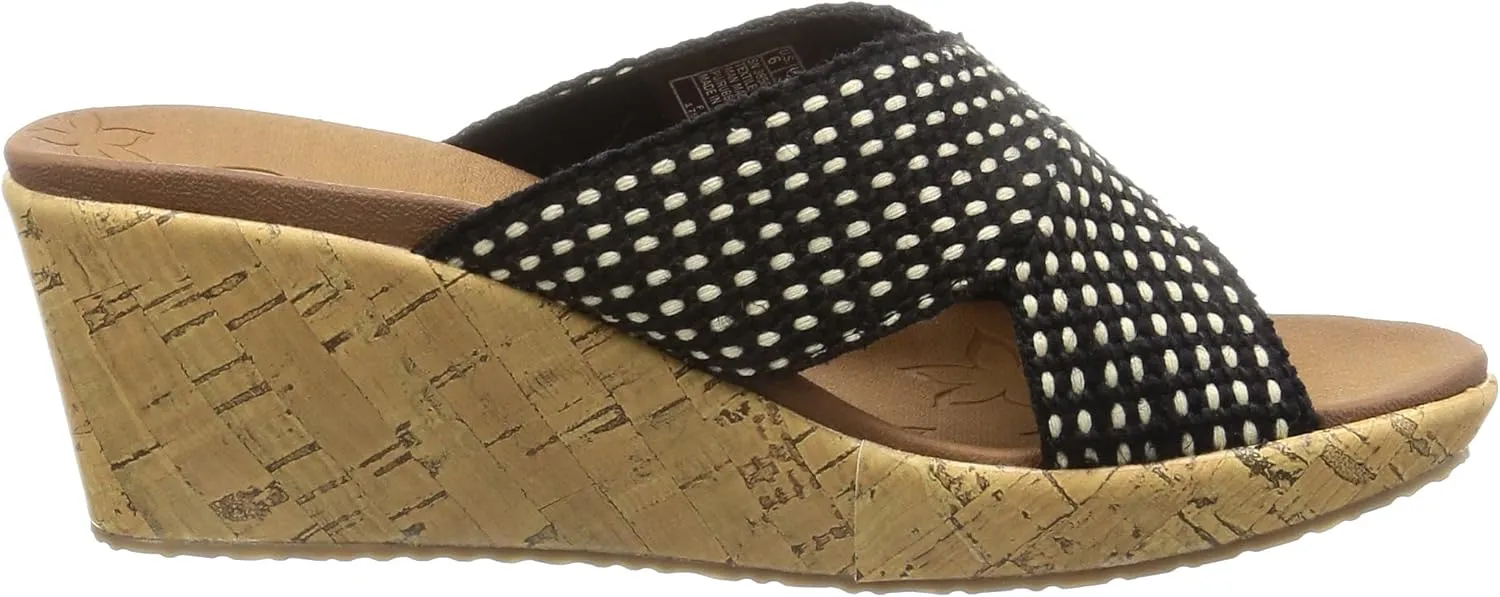 Skechers Women's Beverlee-Delighted Wedge Sandal