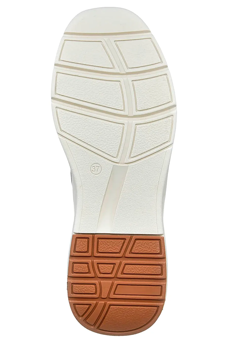 Sneakers Beige con Dettagli Effetto Metallizzato e Soletta Estraibile Bagatt D35AQM015069