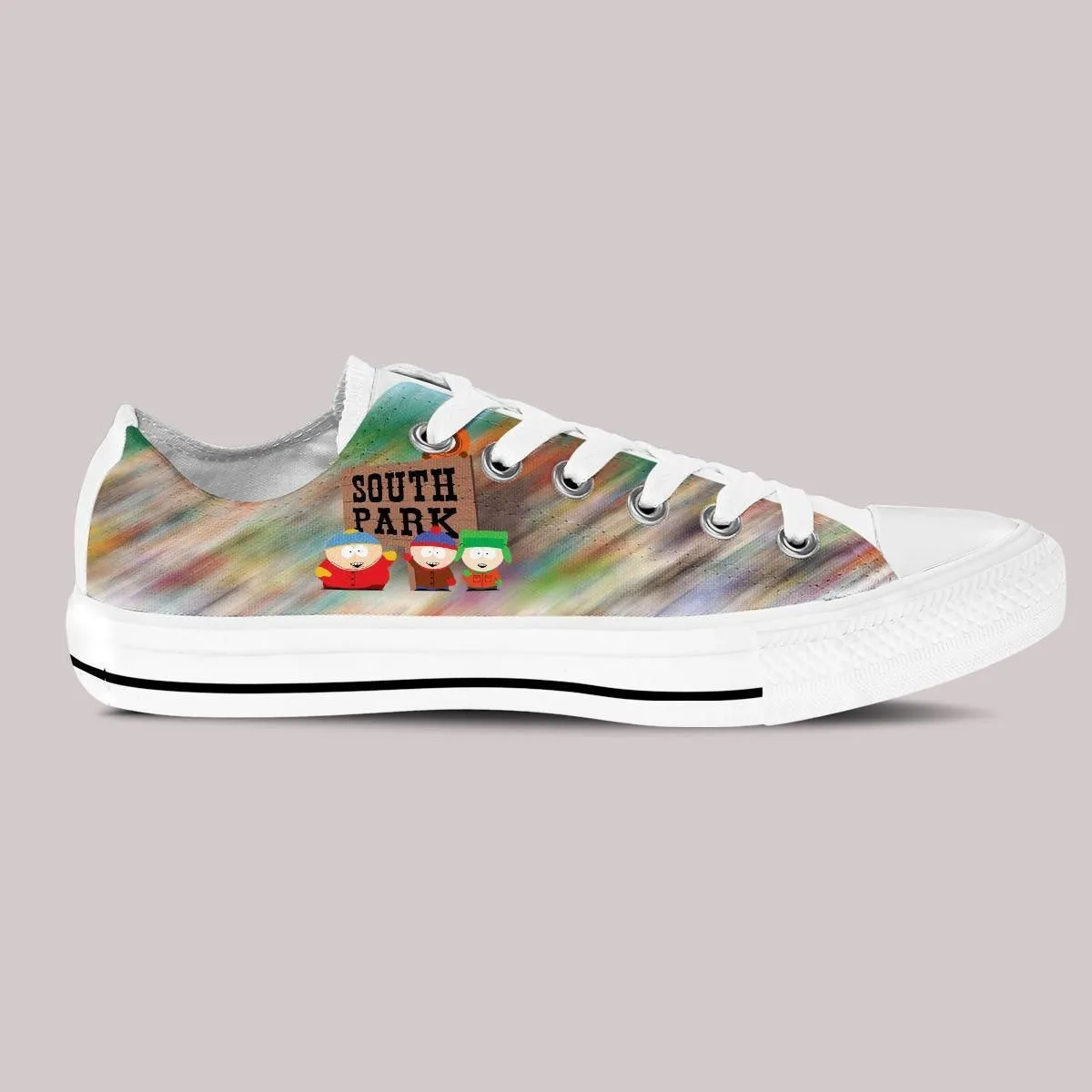 south park ladies low cut sneakers