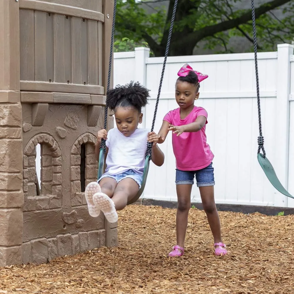 Step2 Naturally Playful Adventure Lodge Swing Set and Play Center