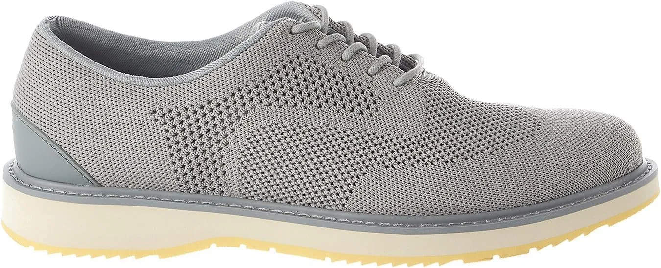 SWIMS Barry Derby Knit Light Gray/Faded Lemon 9