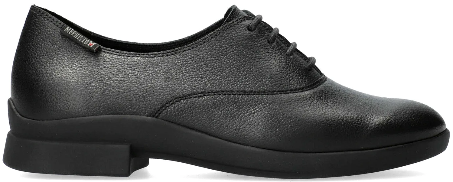 'Syla' women's lace-up shoe - Black