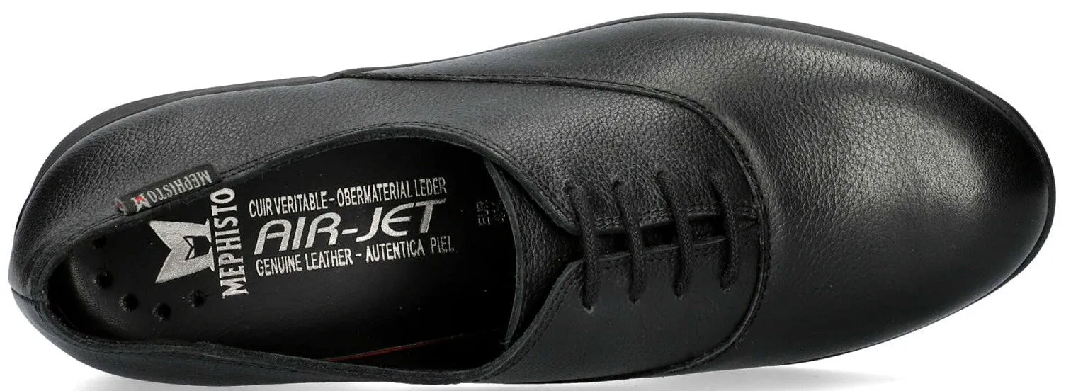 'Syla' women's lace-up shoe - Black