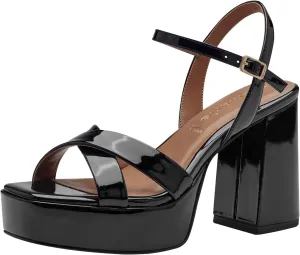Tamaris Women's Ankle Strap Heeled Sandal