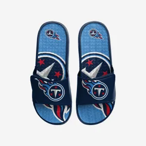Tennessee Titans Colorblock Big Logo Gel Slide