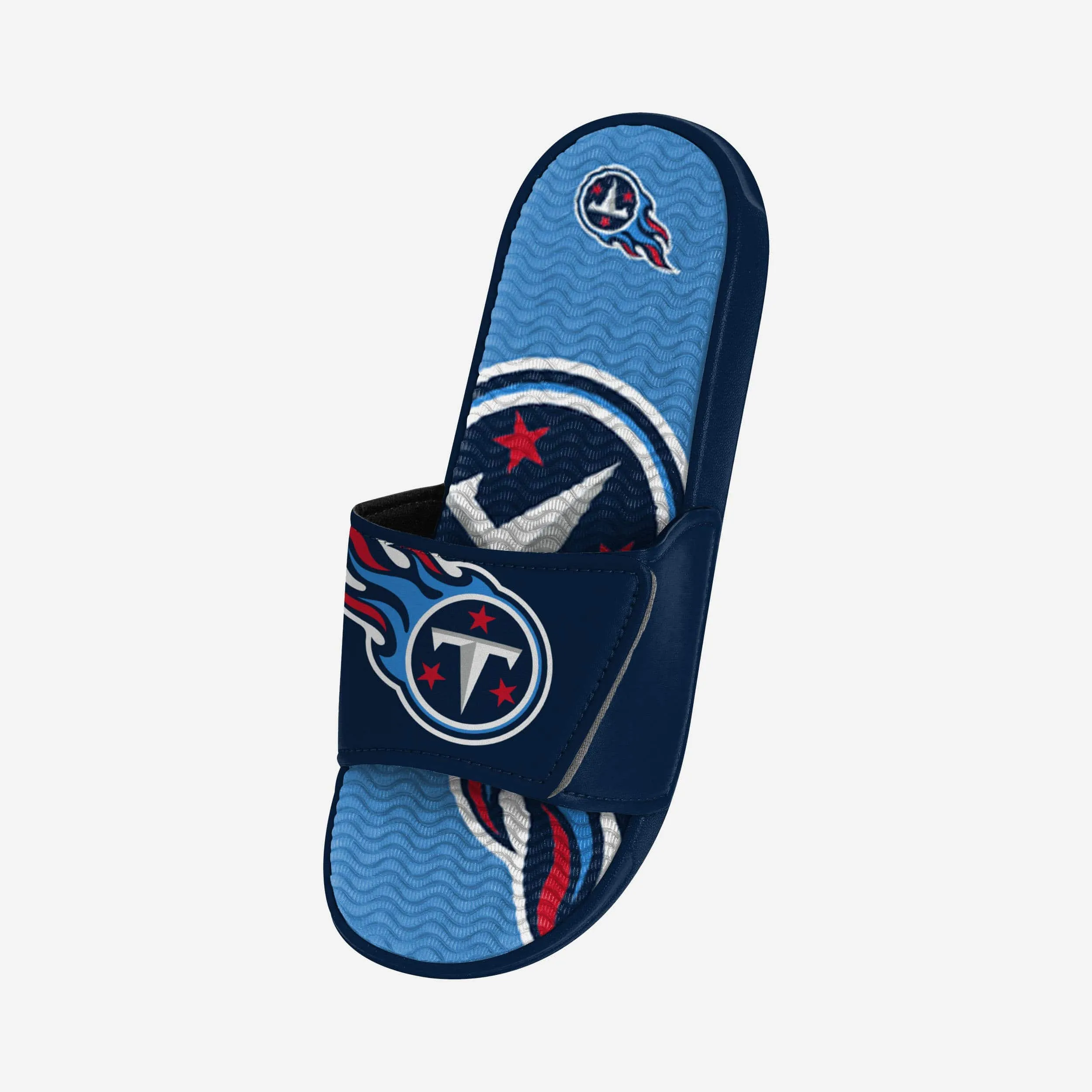 Tennessee Titans Colorblock Big Logo Gel Slide