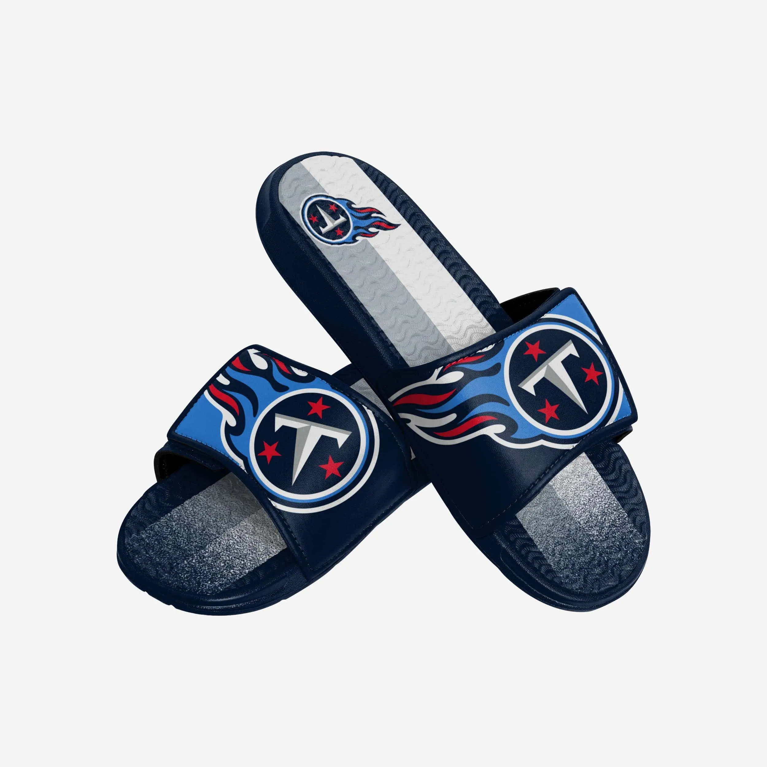 Tennessee Titans Team Stripe Gel Slide