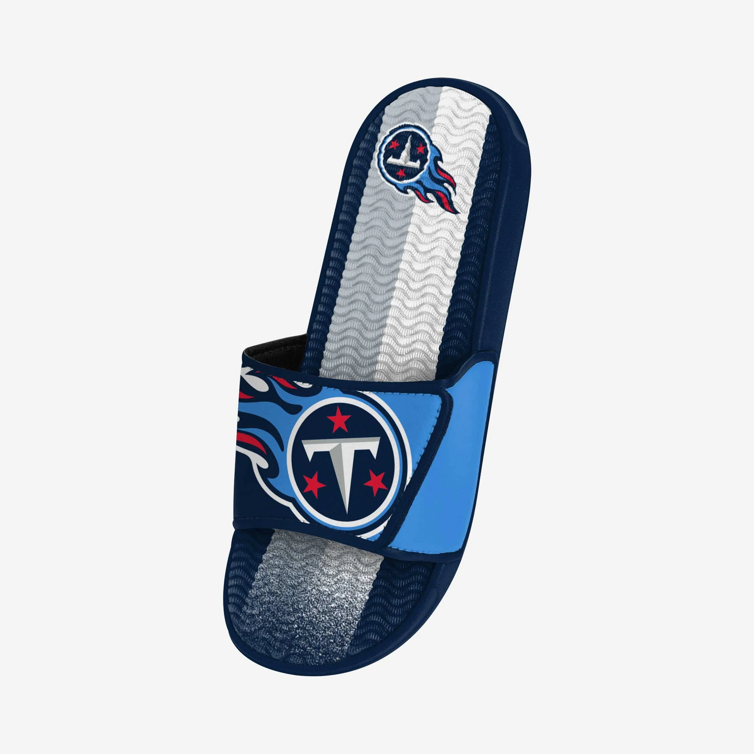 Tennessee Titans Team Stripe Gel Slide