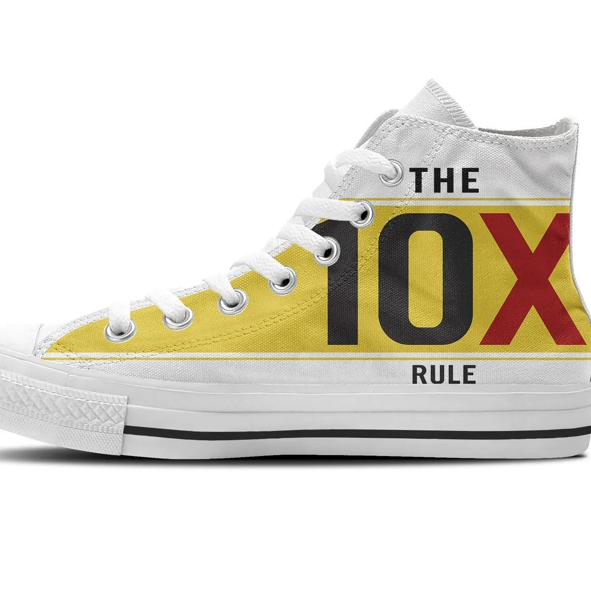 the 10x rule mens high top sneakers