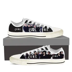 the cure ladies low cut sneakers