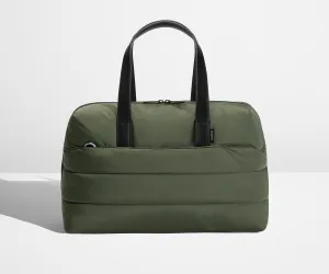 The Quilted Everywhere Bag in Olive Green