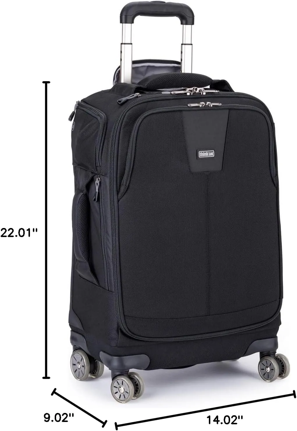 Think Tank Airport Roller Derby Rolling Camera Case, 60 cm, Black (Negro)
