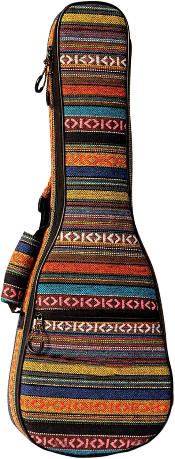 Tosnail 26 Inch Heavy Duty Ukulele Cases, Soft Ukulele Padded Bag with Shoulder Strap and Accessory Pocket for Tenor