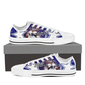 troy aikman ladies low cut sneakers