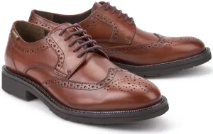 'TYRON' men's goodyear handmade dressed shoe - Chestnut brown